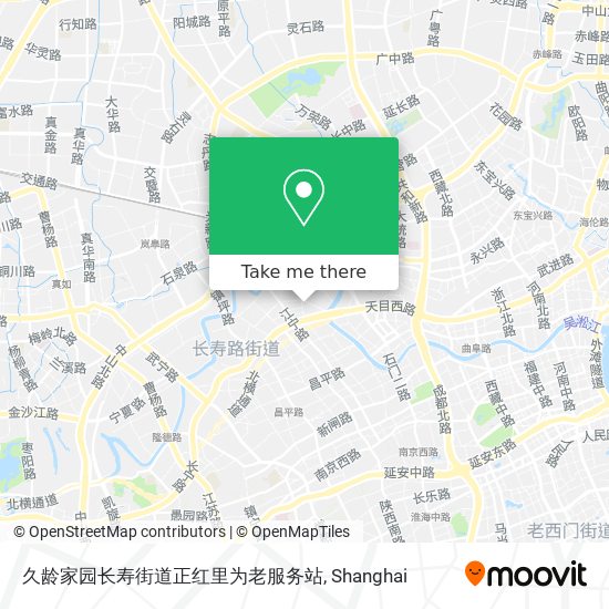 久龄家园长寿街道正红里为老服务站 map