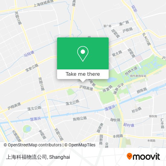 上海科福物流公司 map