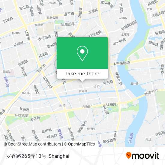 罗香路265弄10号 map