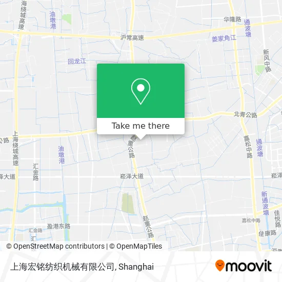 上海宏铭纺织机械有限公司 map