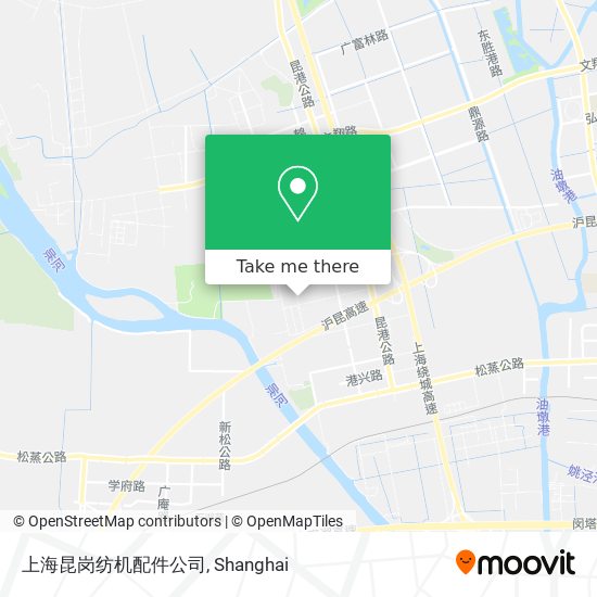 上海昆岗纺机配件公司 map