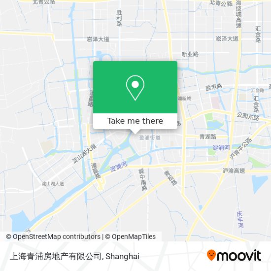上海青浦房地产有限公司 map