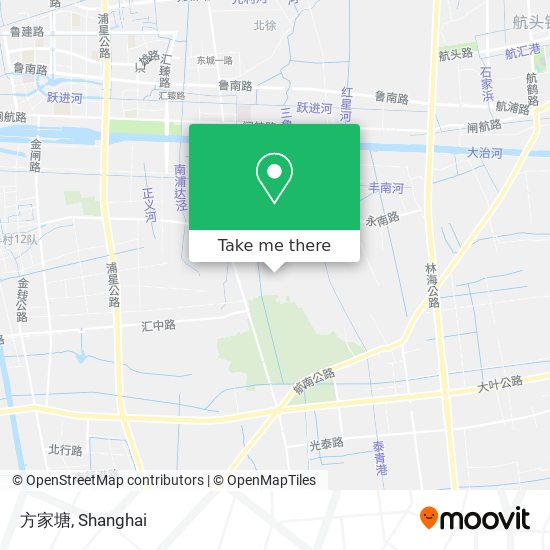 方家塘 map