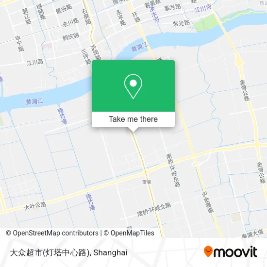 大众超市(灯塔中心路) map