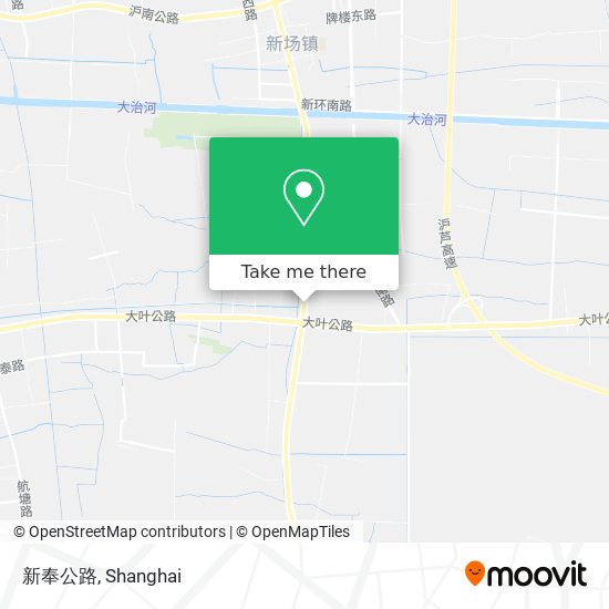 新奉公路 map