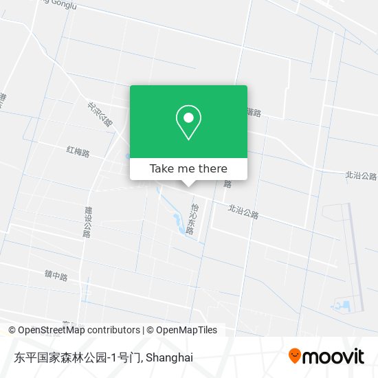 东平国家森林公园-1号门 map