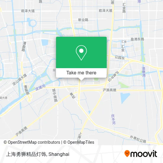 上海勇狮精品灯饰 map