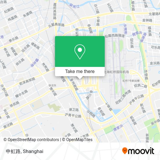 申虹路 map