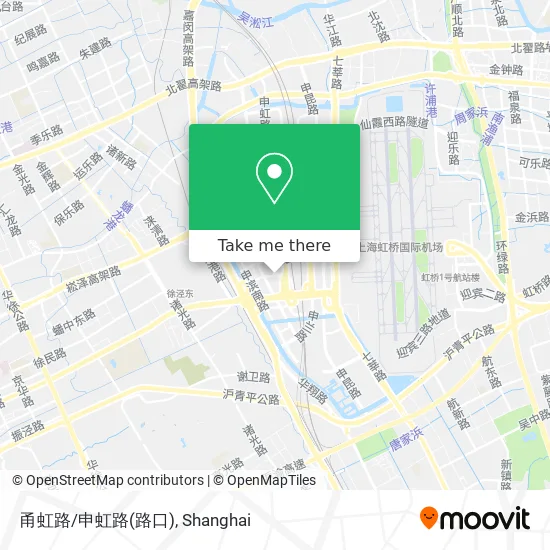 甬虹路/申虹路(路口) map