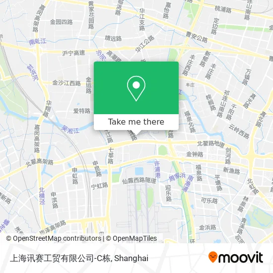 上海讯赛工贸有限公司-C栋 map