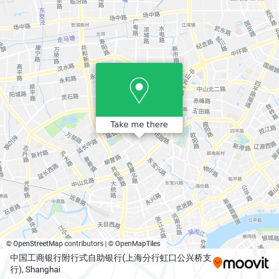 中国工商银行附行式自助银行(上海分行虹口公兴桥支行) map