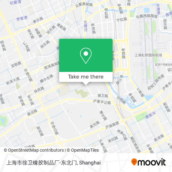 上海市徐卫橡胶制品厂-东北门 map