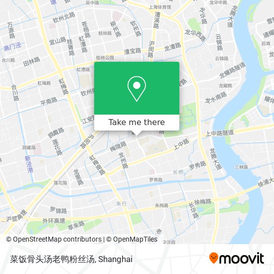 菜饭骨头汤老鸭粉丝汤 map