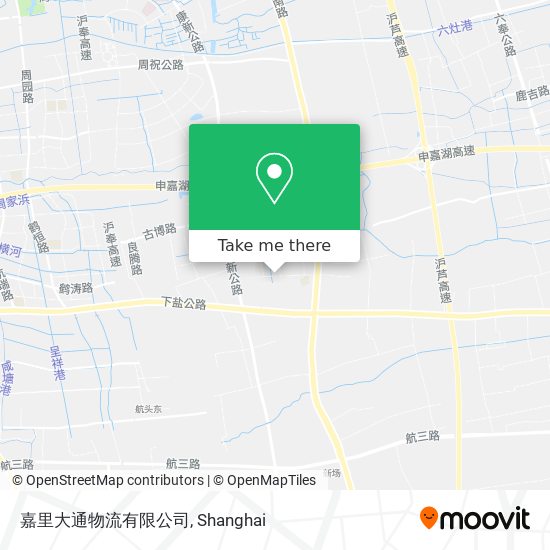 嘉里大通物流有限公司 map