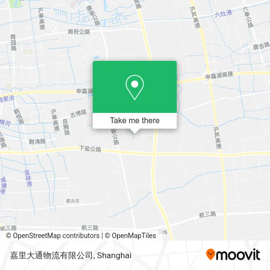 嘉里大通物流有限公司 map