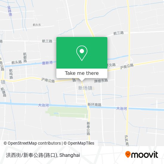 洪西街/新奉公路(路口) map