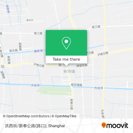洪西街/新奉公路(路口) map