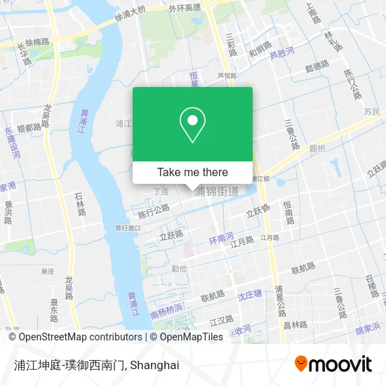 浦江坤庭-璞御西南门 map