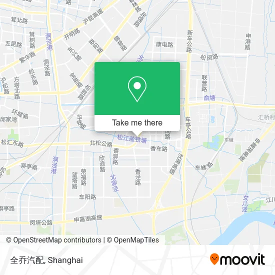 全乔汽配 map