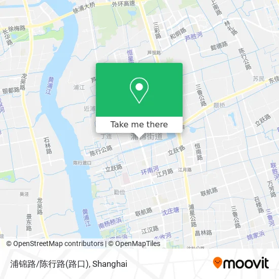 浦锦路/陈行路(路口) map