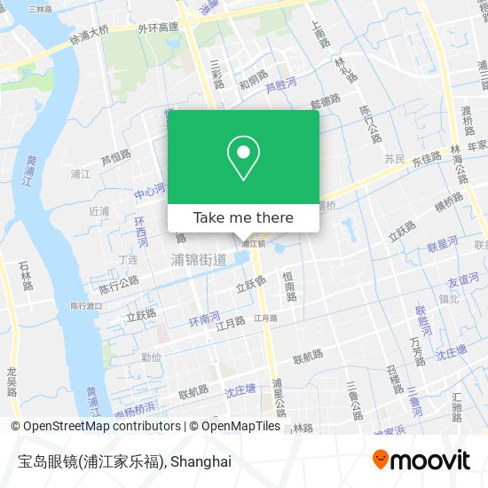 宝岛眼镜(浦江家乐福) map