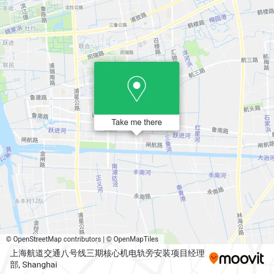 上海航道交通八号线三期核心机电轨旁安装项目经理部 map