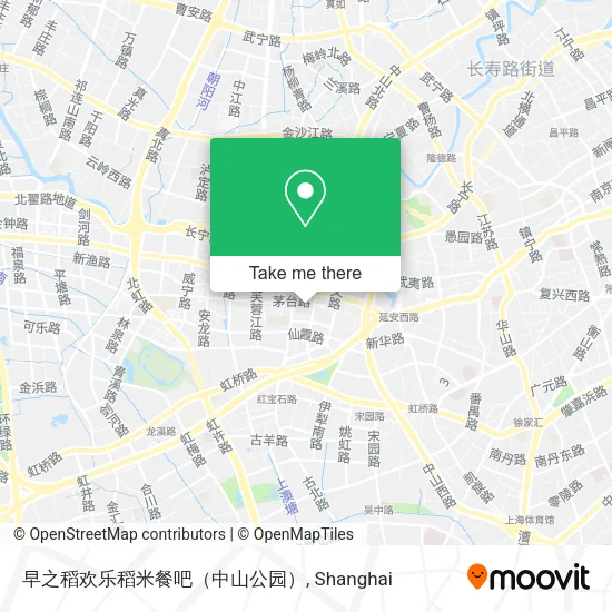 早之稻欢乐稻米餐吧（中山公园） map