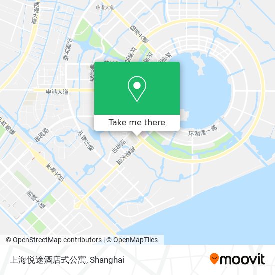 上海悦途酒店式公寓 map