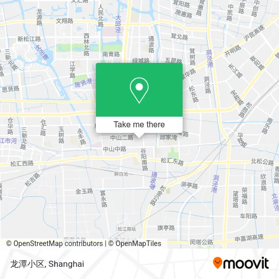 龙潭小区 map