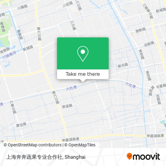 上海奔奔蔬果专业合作社 map