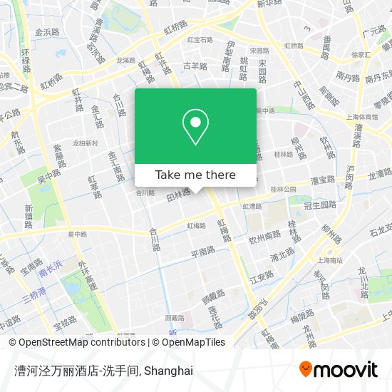 漕河泾万丽酒店-洗手间 map
