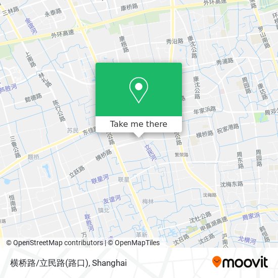 横桥路/立民路(路口) map