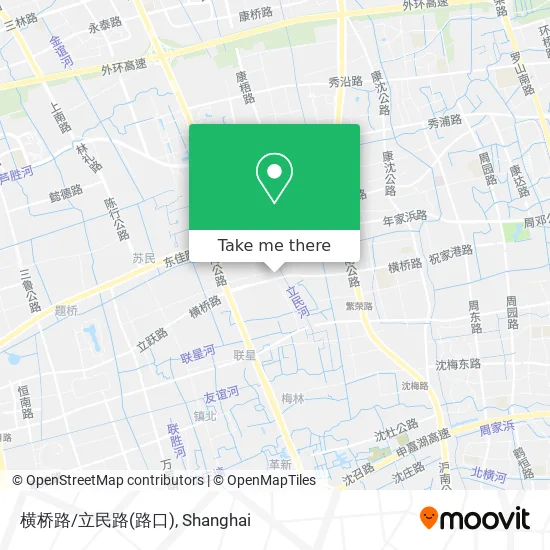 横桥路/立民路(路口) map