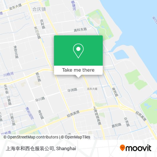 上海幸和西仓服装公司 map