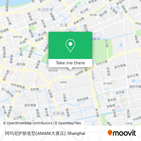 阿玛尼护肤造型(AMANI大唐店) map