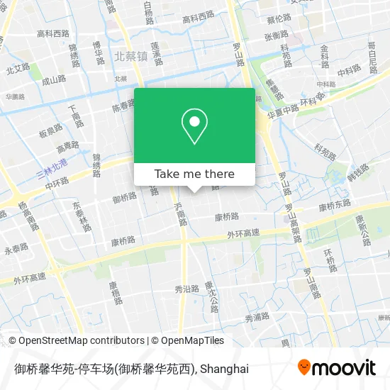 御桥馨华苑-停车场(御桥馨华苑西) map