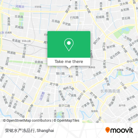 荣铭水产冻品行 map