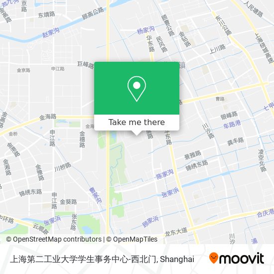 上海第二工业大学学生事务中心-西北门 map