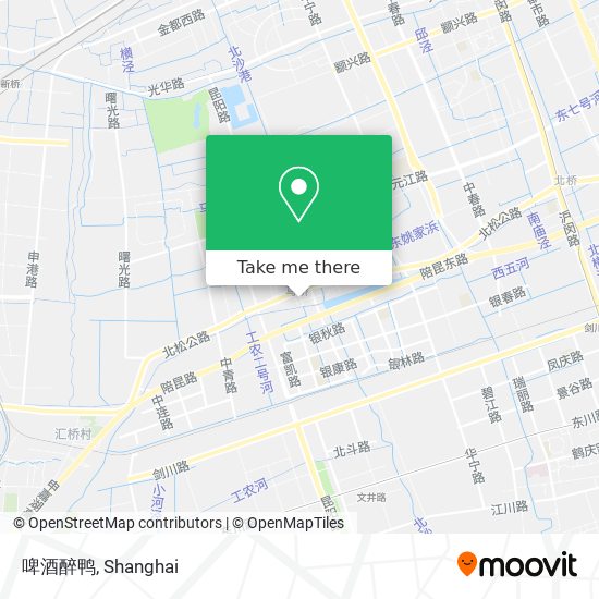 啤酒醉鸭 map