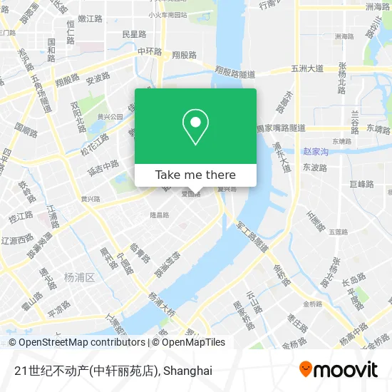 21世纪不动产(中轩丽苑店) map