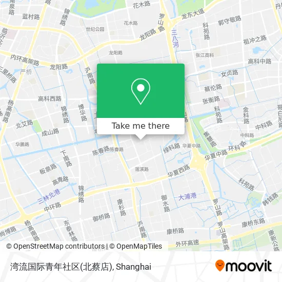 湾流国际青年社区(北蔡店) map