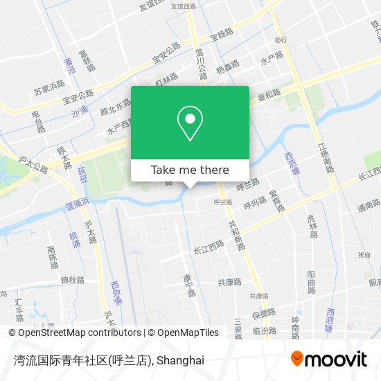 湾流国际青年社区(呼兰店) map