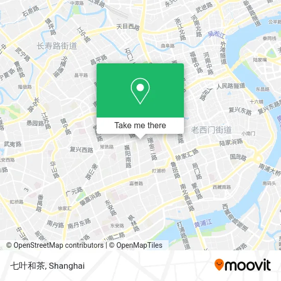 七叶和茶 map
