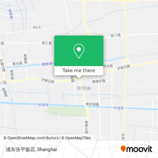 浦东张平饭店 map