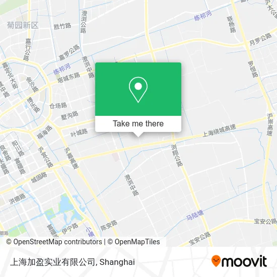 上海加盈实业有限公司 map