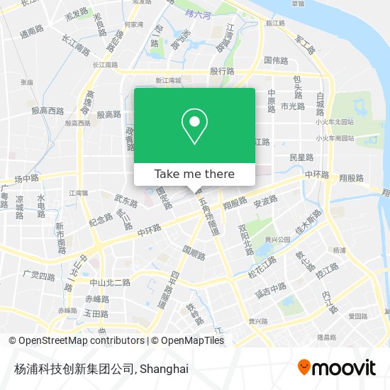 杨浦科技创新集团公司 map