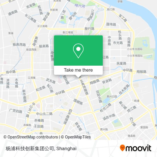 杨浦科技创新集团公司 map