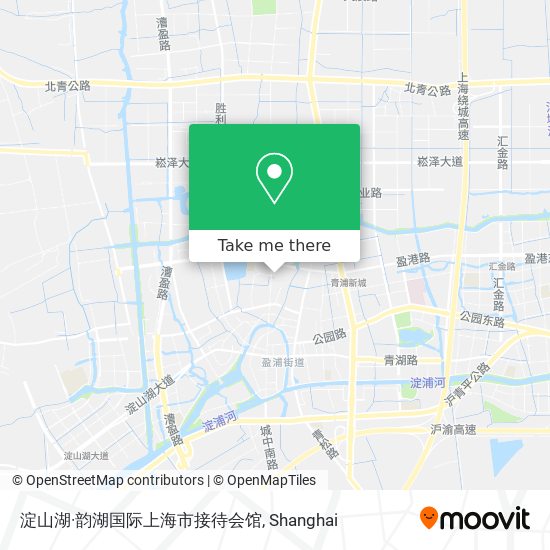 淀山湖·韵湖国际上海市接待会馆 map