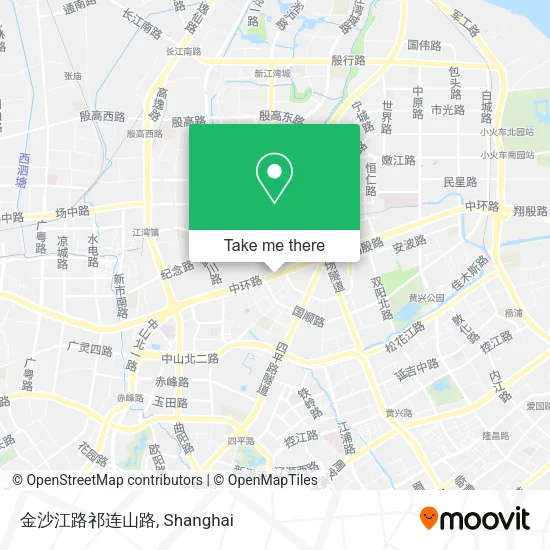 金沙江路祁连山路 map