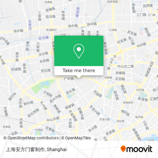 上海安方门窗制作 map